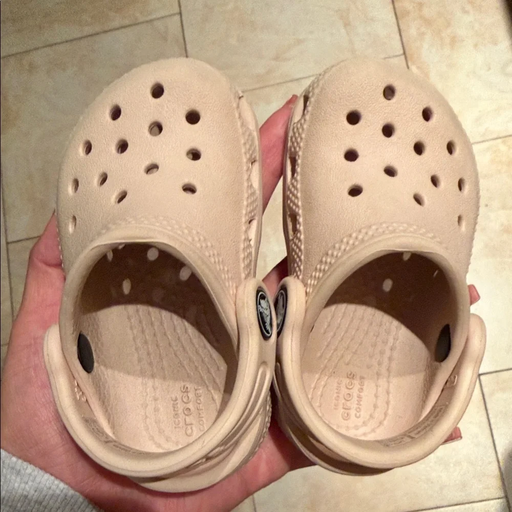 CROCS Kids Sandals - Cream